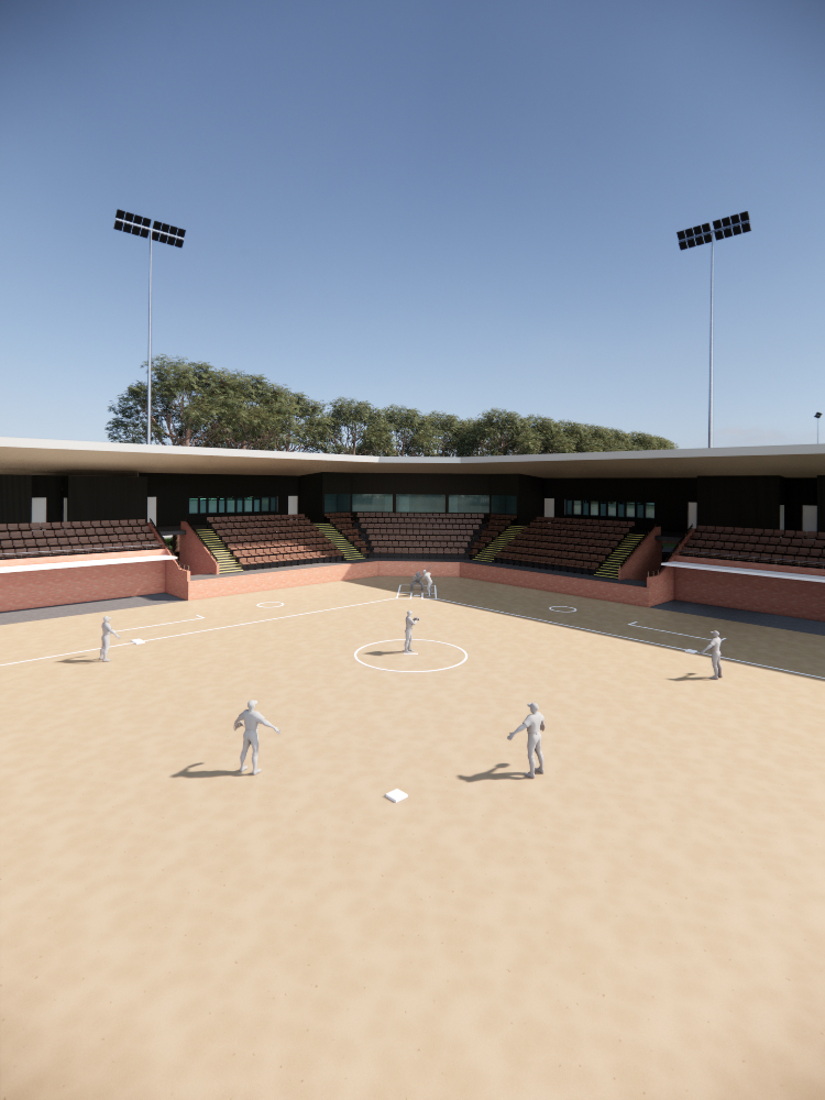 Minnippi Ballpark Softball Stadium Concept